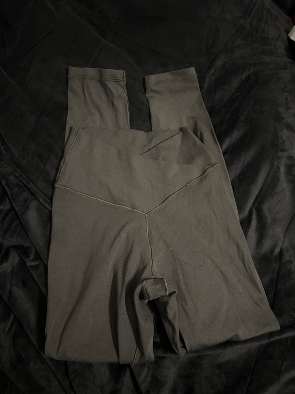 aerie Olive Green High-Waist Leggings